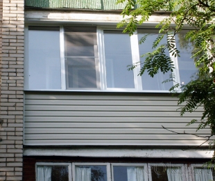 Балконная рама из ПВХ. Минск. №6