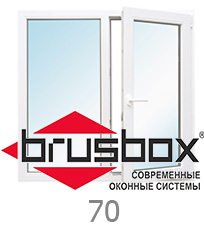 Оконные системы из профиля Brusbox